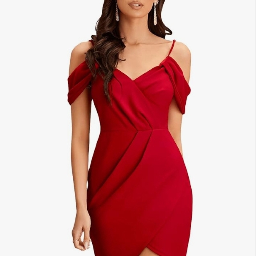 New without tags - Red Sweetheart Bodycon Dress